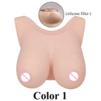 no collar silicone / China Mainland / B Cup upgrade
