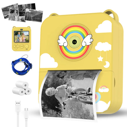 Digital Children Camera For Photography Mini Printer Portable Thermal Instant Print Photo Kids Camera 2.8inch HD Video Toy Gifts