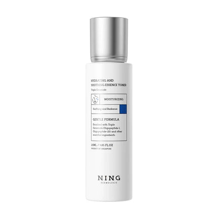 Hydrating & Soothing Toner, Lotion & Cream with 8D Hyaluronic Acid & Ceramides – Moisturizing, Barrier Repair & Firming Care