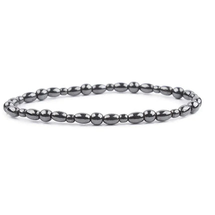 Flat Bead Magnets Magnetic Therapy Bracelets Anklet Pain Relief Slimming Health Jewelry Weight Loss Magnet Anklets for Women Men