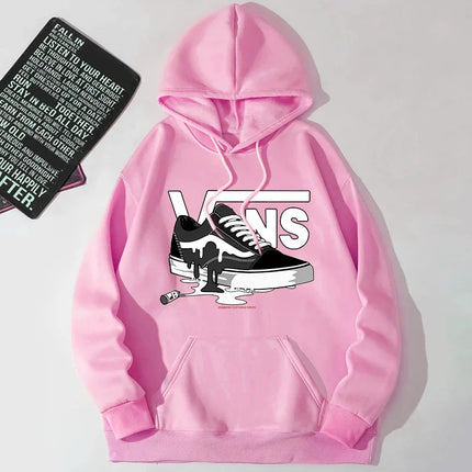 Exclusive printed cotton hoodie for men and women loose casual hooded pullover unisex sports fitness Autumn and winter