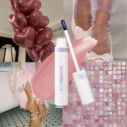 Wonderskin Peel Off Lip Stain Reveal Lasting Waterproof Pink Gloss Tint Transfer Proof Non-stick Cup Natural Cosmetics Wonder
