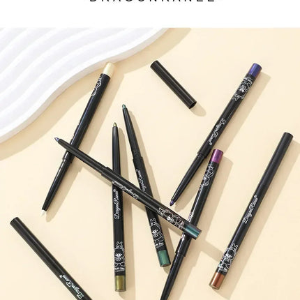 Glitter Aurora Eyeliner Pen Multi Chrome Eye Liner Lasting Shiny Metallic Eyeshadow Lying Silkworm Green Purple Makeup Pigment