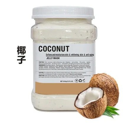 650g Gold Jelly Mask Powder Vampire DIY Plant Powder Masks Peel Off Vitamin C Hyaluronic Acid Facial Skin Care Rose Mud Mask