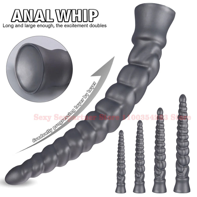 Super Long Big Anal Plug Huge Anus Stretching Dilator Expander Large Giant Fantasy Long Butt Plug Sex Toys for Women Men Gay