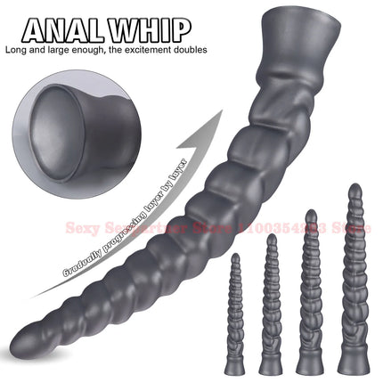 Super Long Big Anal Plug Huge Anus Stretching Dilator Expander Large Giant Fantasy Long Butt Plug Sex Toys for Women Men Gay