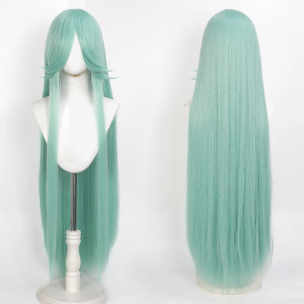 Long Straight Cosplay Wig 100CM Multiple Colors Pink Blonde Black Anime Costume Wig Universal Synthetic Cos Wig Daily Party Wig