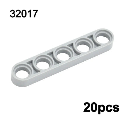 Building Blocks DIY Thin Arm With Shaft Hole Compatible Assembles Particles 99773 6632 32056 32017 Educational Toys For Leduo