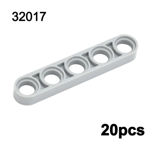 Building Blocks DIY Thin Arm With Shaft Hole Compatible Assembles Particles 99773 6632 32056 32017 Educational Toys For Leduo