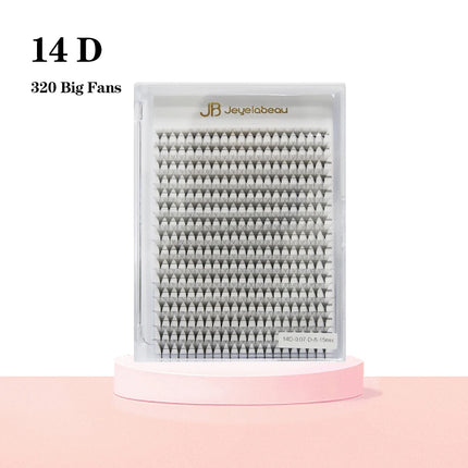 JB Jeyelabeau 6D 10D 20D 30D Premade Volume Lashes Soft Big Fans Individual Faux Mink Russian Eyelashes Extensions Makeup Tools
