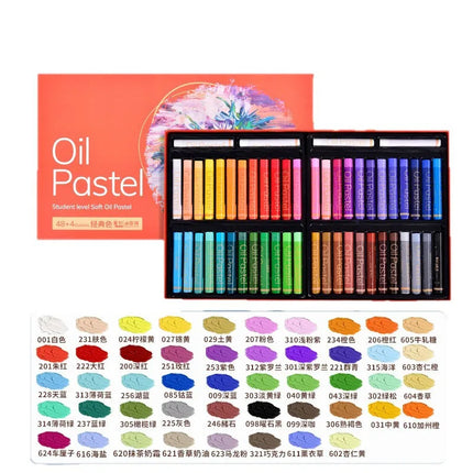 24/36/48 Colors Oil Pastel Crayons Set Soft Chalk Classic/Macarons/Morandi Color School Gift Children's Diy Heavy Color Crayons