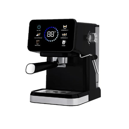 Semi-Automatic Espresso Machine 110V-240V | 15Bar Professional Italian Coffee Maker with Milk Frother & Steam Wand | Compact for