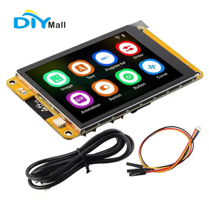 ESP32-3248S035 3.5inch Smart Display ST7796 320x480 Resistive/Capacitive Touch Screen with Wi-Fi/Blue-tooth