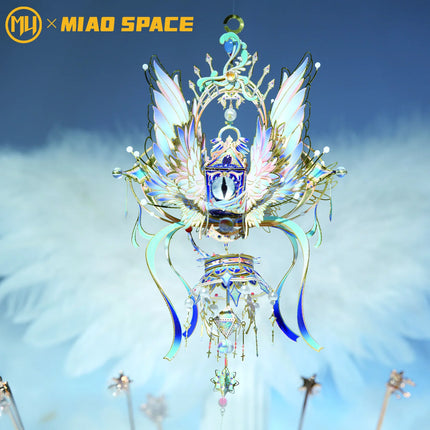 MU the Series of Divine Eye3D Metal Puzzle DIY Handmade Brain Teaser Toy Desk Office Decor Stress Relief Gift for Girlfriend