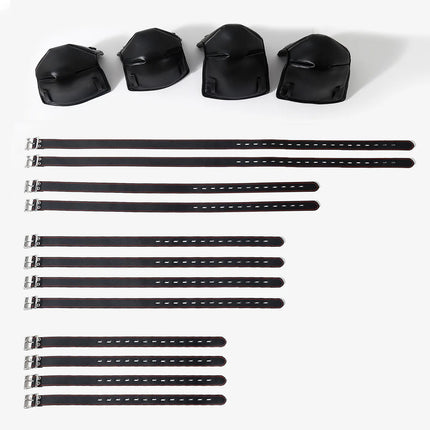 BDSM Kits Adult Toys Crawl Knee Elbow Handcuffs Puppy Play Bondage Set Unisex Dog Hood Binding band Role-Playing Sex Games