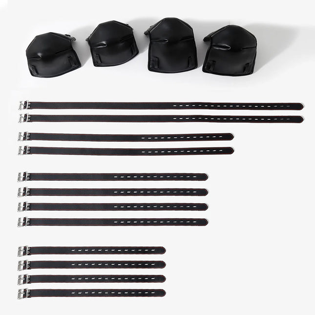 BDSM Kits Adult Toys Crawl Knee Elbow Handcuffs Puppy Play Bondage Set Unisex Dog Hood Binding band Role-Playing Sex Games
