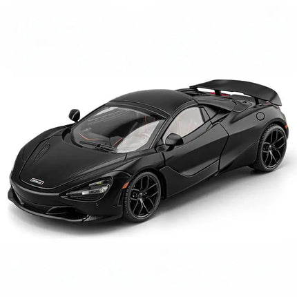 1:18 McLaren 720S Supercar Sports Car Alloy Metal Diecast Model Car Sound & Light Pull Back Collection Hobby Decoration Present