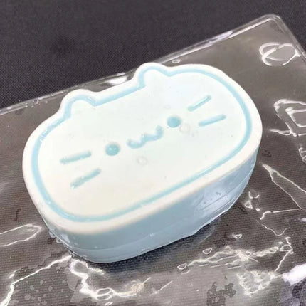 Pudding Cat Mochi Squishy Squeeze Stress Relief Toys Cheese Kitty Squishy Tabas Stress Ball Vent Toys Soft Fidget Toys Gift
