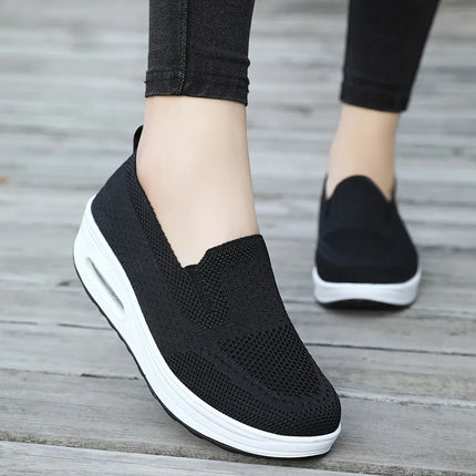 Sports Women's Spring Sneakers New Mesh Breathable Lightweight Casual Walking Women Shoes Breathable Shoes Zapatos De Mujer