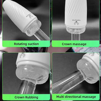 Male Masturbator Cup Soft Blowjob Sucking Anal Vagina Male Masturbator Penis Trainer Penetration Sex Toys Adult Supplies for Men