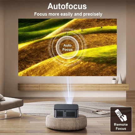 XIWBSY 8K Android Projector 25000Lumens Wifi6 Full HD 1080P Projector 3D Smart Home Theater Cinema Proyector Outdoor Beamer