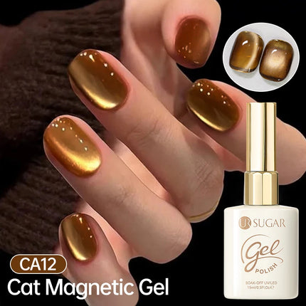 UR SUGAR 15ml Cat Magnetic Gel Nail Polish 30 Colors Semi Permanent Magnetic Gel UV/LED Soak Off Painting Vanrish Design