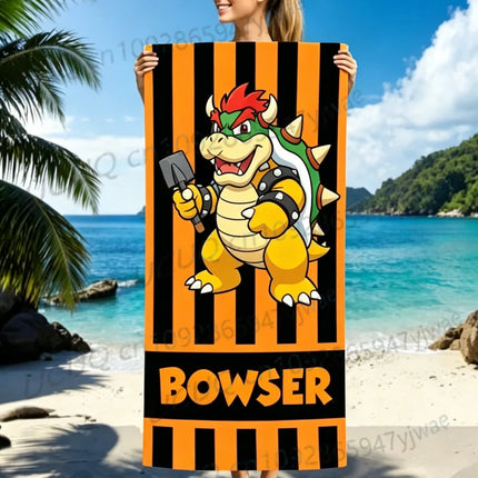 1 PC Mario Beach Towel Colorful Bath Towels For Girl Quick Dry Sand Free Beach Yoga Spa Gym Pool Beach Towel