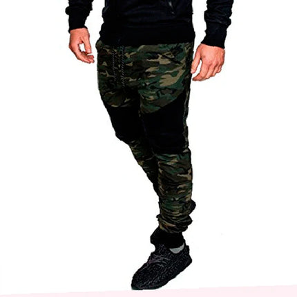 M-5X 2023 Mens Jogger Autumn Pencil Harem Pants Men Camouflage Pants Loose Comfortable Cargo Trousers Camo Joggers