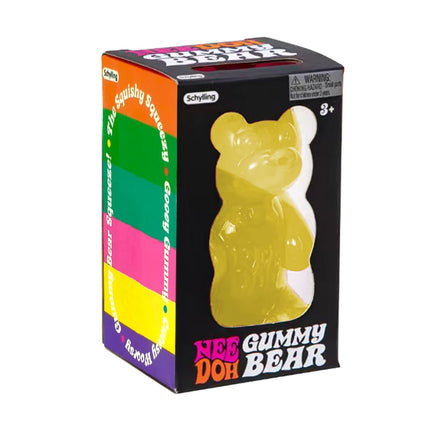 N-Doh Gummy Bear Squishy Toy Soft Stress Relief Sensory Fidget Squeeze Toy for Kids & Adults Non-Toxic Anxiety Relief Desk Toy
