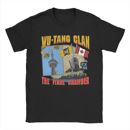 Fashion Hip Pop T Shirts The Final Chamber Wu Clan T-tangs Forever Tour 2025 T-Shirts Punk Casual Sports Clothes Unisex
