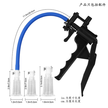 Female Sucker Cup Accessories Vacuum Pump Clitoris Stimulator Pumps Nipple Clit Stimulator Orgasm Massage Breast Enlargement Cup