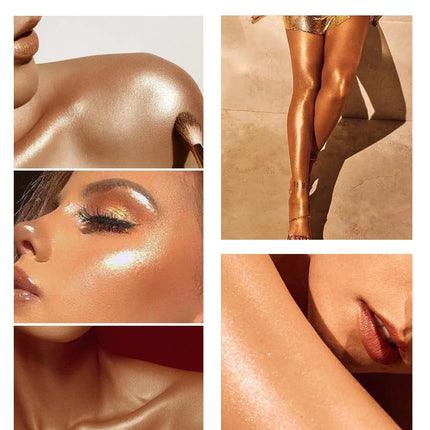 4 Colors Brighten Highlighter Bar Cosmetics Face Contour Bronzer Shimmer Highlighter Stick Body Highlighter Beauty Makeup