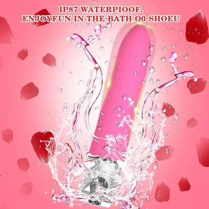 Powerful G Spot Mini Bullet Vibration Vibrator Vagina Clitoris Stimulator Dildo Rechargeable Masturbator Adult Sex Toy for Women