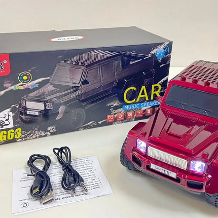 Portbable Wireless Speaker Car Shaped Model Support USB TF Card Aux TWS Handfree Stereo Surround Boombox Caixa De Som Bluetooth