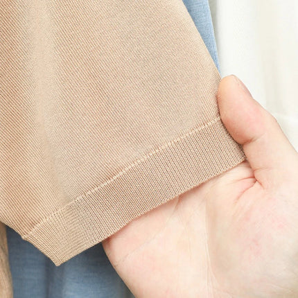 Men's Lyocell Polo Shirt - Summer Essential 100% Breathable Tencel Wrinkle-Free & Eco-Friendly Soft Handfeel 17 Colors Available