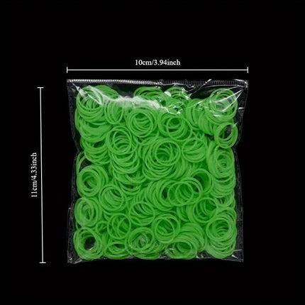 Loom Rubber Bands Refill Kit Premium Bracelet Making Kit for Kids Weaving DIY Crafting Toys Christmas Gift Children Toys