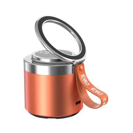 2026 New EWA 2-in-1 Magnetic Bluetooth Speaker Outdoor Wireless Bass Metal Portable Stand Bluetooth 5.4 HD Sound Speaker