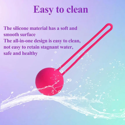 Kegel Trainer Balls 3-Piece Set Vaginal Dumbbells Postpartum Recovery Pelvic Floor Tightening for Female Exerciser