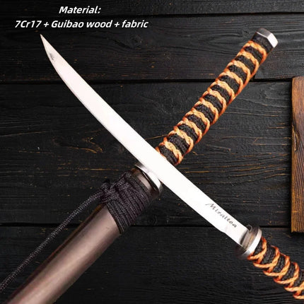 Kitchen Knife 7CR Steel Small Knife High-hardness Household Fruit Knife Sharp Cutting Meat Knife Salmon Sushi Sashimi Knife
