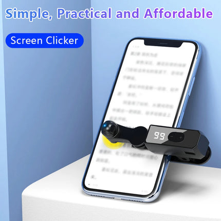 Auto Screen Clicker for Smart Phone Apps Video Record Remote Triggers Clicker for Game Live Broadcasts Phone Screen Touch Tapper