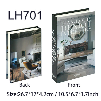 Morandi Decorative Book Open Luxury Fake Book Storage Box Home Decor Matisse Boho Bauhaus Coffee Table Shelf Interior Decoration