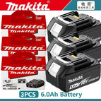 Makita 6Ah x3