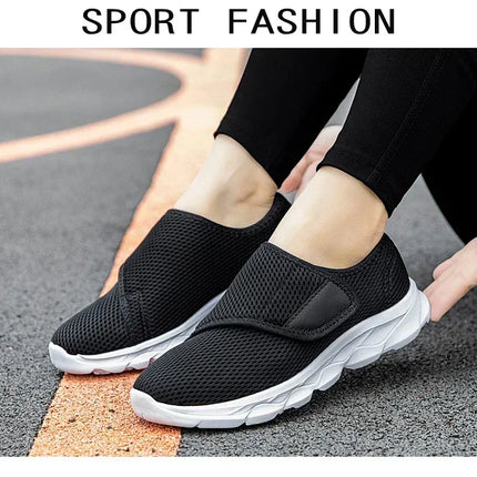 Popular Casual Unisex Orthopedic Wide-Foot Swollen-Foot Bunion-Adjusting Soft Comfortable Diabetic Walking Shoes