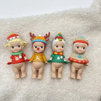 Sonny Angel Mini Figure Christmas Series  Sold as a set  No box No bag  Blind Box