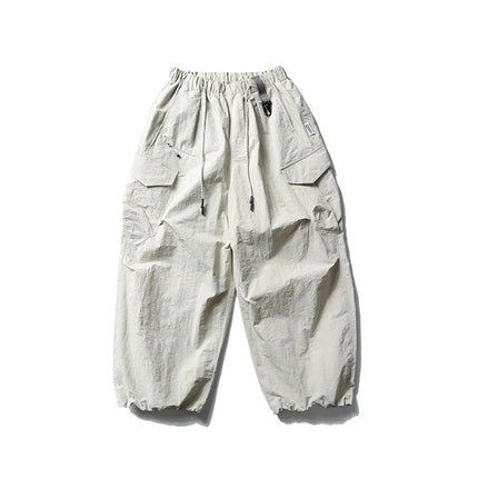 Ultra Loose Lightweight Outdoor Functional Pants Men Women Waterproof Quick Dry Techwear Wide Leg Cargo Pant Track Trouser