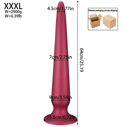 Huge 64cm Extra Long Anal Plug S-Xxxxl Butt Plug Dilatdor Anal Sex Toys For Women Men 18 Gay Bdsm Toys Vagina Orgasm Masturbator