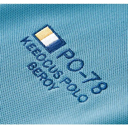 New Men's Long-sleeved Cotton Polo Shirt Fashion Embroidery Casual Bottom Pullover Shirts Tops Men's Clothing