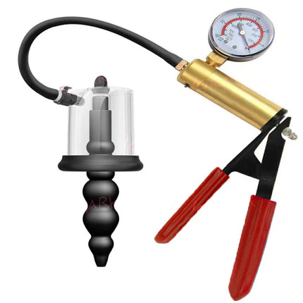 PRO Manual Vacuum Anal Pump Anus Dilator Stimulator Butt Plug Penis Pump Anal Plug Sex Toys For Man Women Vagina Sucking Adult