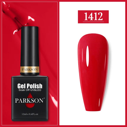 Parkson 12ML Nail Gel Polish HEMA TPO FREE Full Coverage 279 Color Gel Pigment Professional Nail Art Long Lasting Gel Varnish