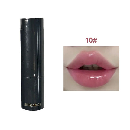 HERORANGE~ Low Saturation Light Lipstick Multi-purpose Stick Moisturizing White Natural Long-lasting Mirror Lipstick
